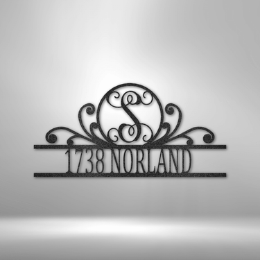 Personalized Metal Family Name Sign
